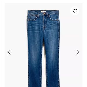 Brand New Madewell Stovepipe Jeans